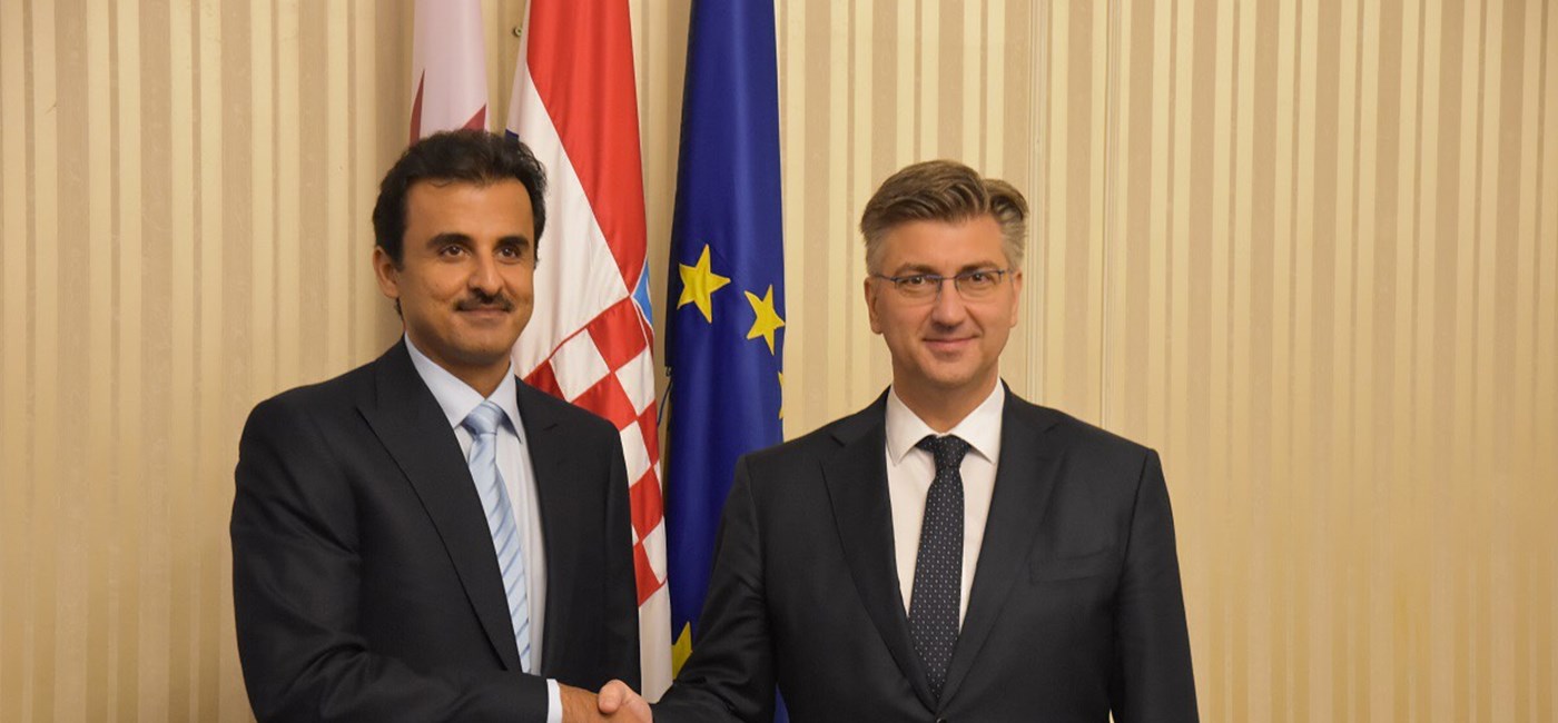 Snažnija gospodarska suradnja i porast investicija zajednički interes Hrvatske i Katara